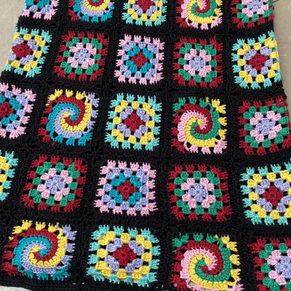 Cotton emporium Colorful Crochet Patterned Dress - Picture 3 of 4